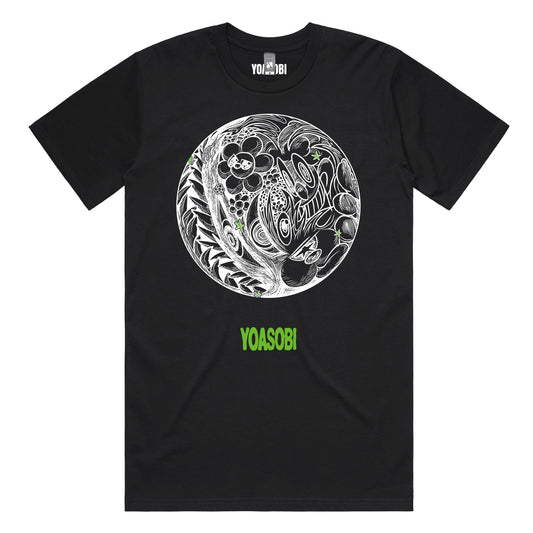 Round Art (Black) Tee