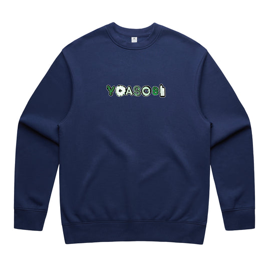 Puff Logo (Blue) Crewneck