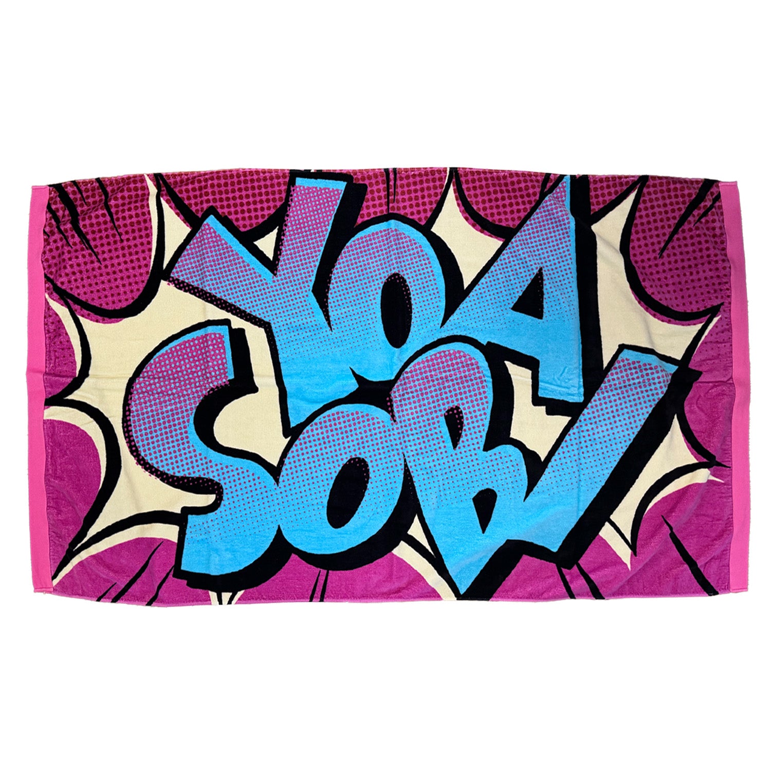 POP OUT Beach Towel - Pink – YOASOBI