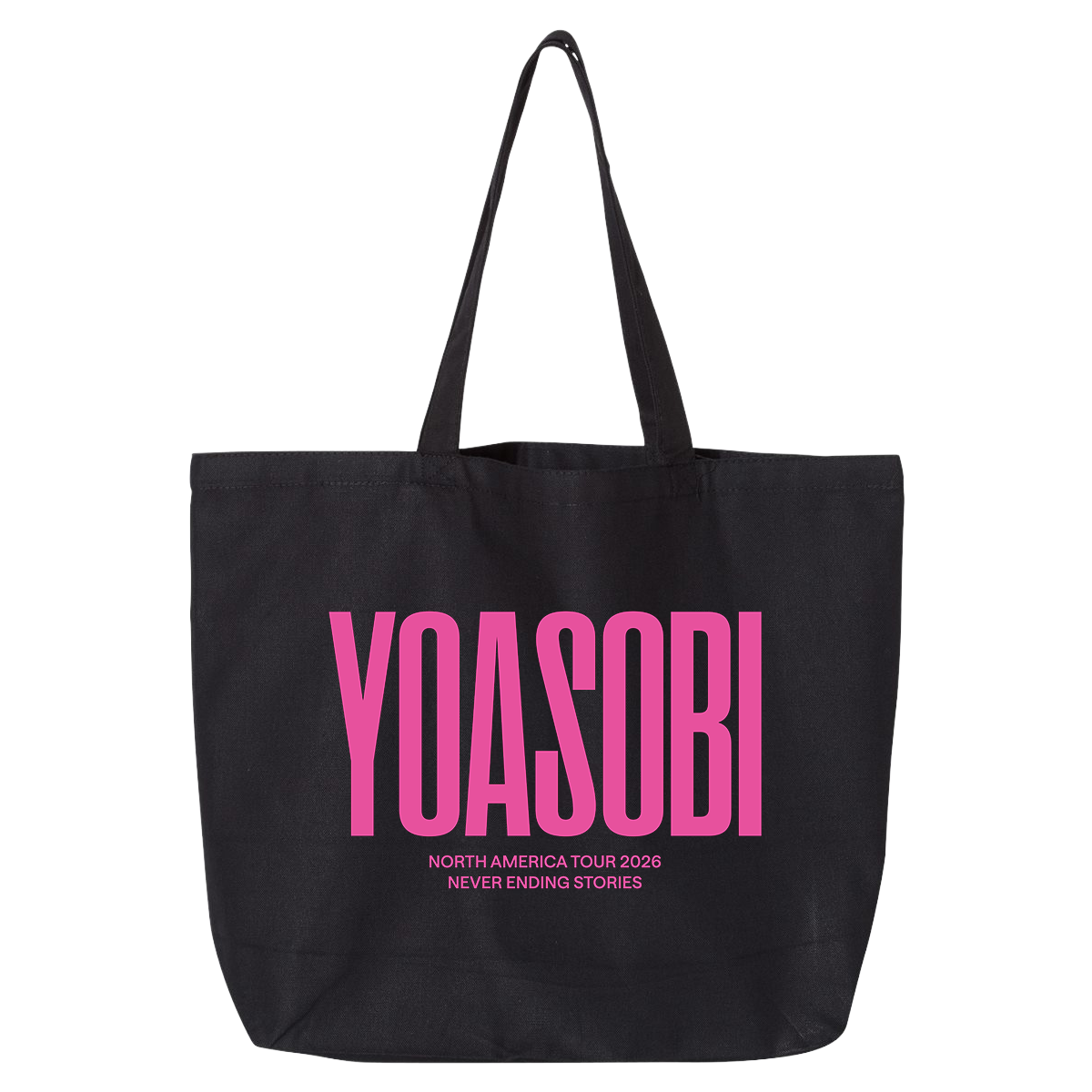 2026 Tour Tote Bag (Black)